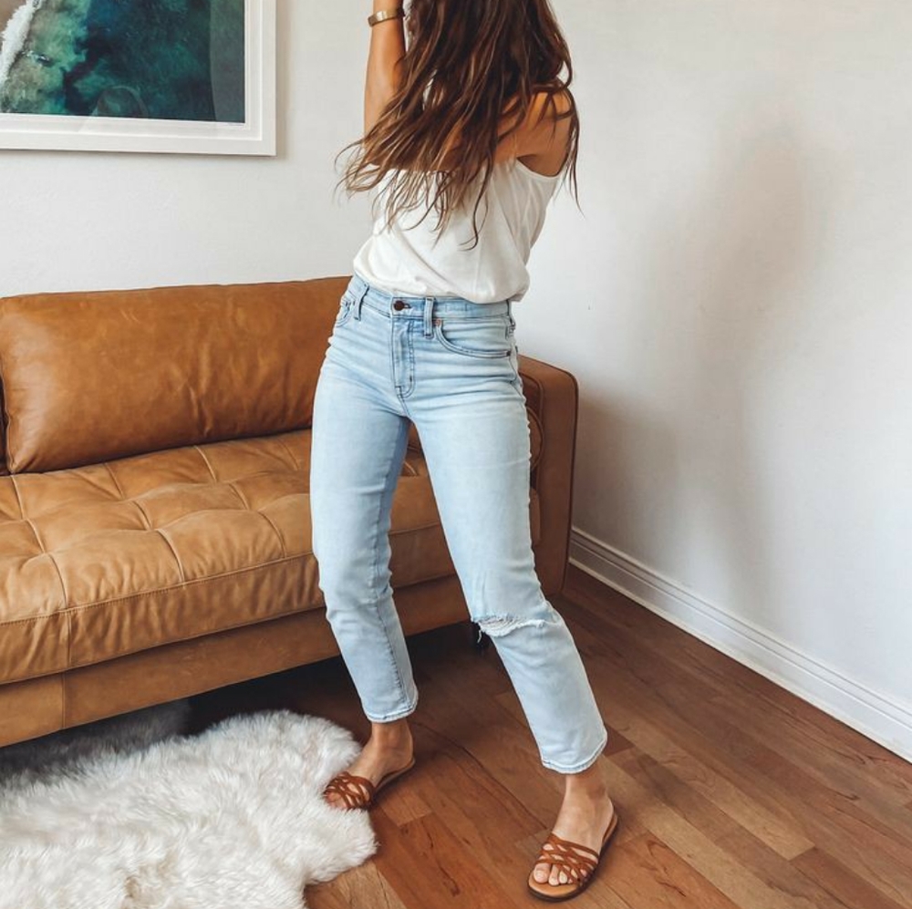 Madewell mom jeans